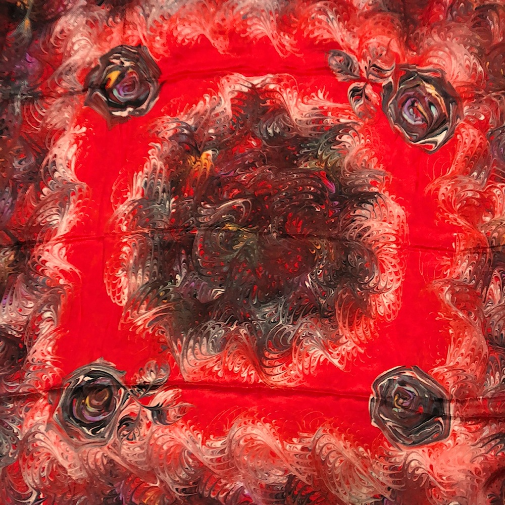 Red scarf
